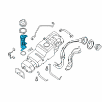 OEM 2015 Nissan NV1500 In Tank Fuel Pump Diagram - 17040-1PA0A