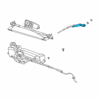 OEM Chrysler PT Cruiser Arm WIPER-Front WIPER Diagram - 5018426AA