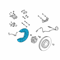 OEM 2017 Chrysler 200 Shield-Splash Diagram - 68155484AB