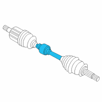 OEM 2009 Kia Spectra Shaft Assembly-DRIVERH Diagram - 495002F710