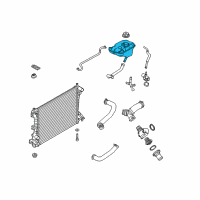 OEM 2013 Ford Mustang Reservoir Diagram - CR3Z-8A080-A