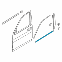 OEM 2022 BMW X7 SHAFT COVER OUTER FRONT DOOR Diagram - 51-33-7-428-673