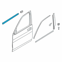 OEM 2021 BMW X5 CHANNEL SEALING, INSIDE, DOOR Diagram - 51-33-7-428-675