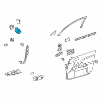 OEM Lexus IS250 Master Switch Assy, Power Window Regulator Diagram - 84040-53180