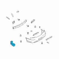 OEM Infiniti G37 Sonar Sensor Assembly Diagram - 25994-1NF2E