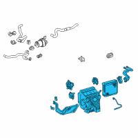 OEM Radiator Assy, Air Conditioner Diagram - 87050-48141