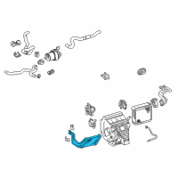 OEM Lexus Unit Sub-Assy, Heater Radiator Diagram - 87107-0E010