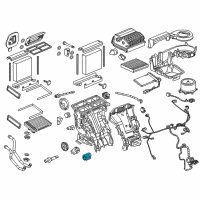 OEM 2016 Chevrolet Cruze Actuator Diagram - 13372987