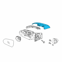 OEM 2021 Kia Rio SCALP-Outside Rear View Mi Diagram - 87626H9010