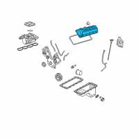 OEM Ford E-150 Valve Cover Diagram - 4L2Z-6582-CA