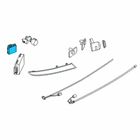 OEM 2021 BMW X3 CONTROL UNIT FOR TRAILER HIT Diagram - 63-11-6-894-066