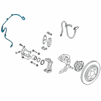 OEM 2020 Kia Soul Sensor Assembly-Wheel Sp Diagram - 58930K0100