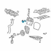 OEM 2021 Chevrolet Silverado 1500 Control Valve Solenoid Diagram - 12702894