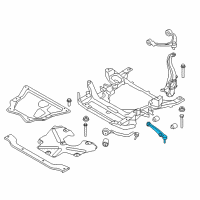 OEM 2015 BMW X6 Bottom Rubber Mount Wishbone, Right Diagram - 31-12-7-850-158