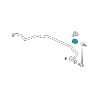 OEM 2009 Honda Pilot Bush, Stabilizer Holder Diagram - 51306-SZA-A02