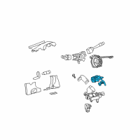 OEM Saturn Solenoid Diagram - 15854952