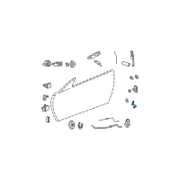 OEM 2003 Chrysler Sebring Switch-Central Locking Diagram - 4606593AA