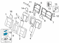 OEM 2021 Ford F-150 LENS Diagram - LL3Z-13564-AC