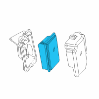 OEM 2007 Chevrolet Silverado 2500 HD Classic Module Asm, Engine Control Diagram - 19260753