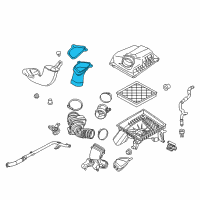 OEM 2017 Buick Cascada Connector Tube Diagram - 13346074