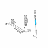 OEM Scion xD Lower Support Diagram - 48750-52100