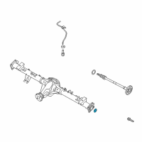 OEM 2013 Nissan NV1500 Seal-Oil Rear Axle Shaft Diagram - 43252-1PA0A