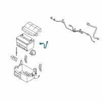 OEM Ford Ground Cable Diagram - 4C2Z-14301-AA