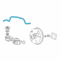 OEM 2020 Acura ILX Tube Assembly, Master Power Diagram - 46402-TV9-A02