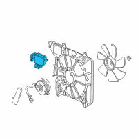 OEM 2019 Acura RLX Rfc Unit (Denso) Diagram - 19090-R9P-A01