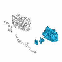 OEM 2016 Acura RLX Board Assembly, Contactor Diagram - 1E200-5K1-003