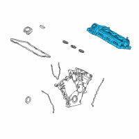 OEM Ford Fusion Valve Cover Diagram - 9L8Z-6582-D