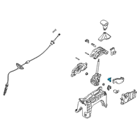 OEM 2021 Kia Sportage Switch Assembly-P Position Diagram - 46760D4100