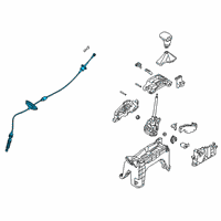 OEM Kia Telluride Pad U Diagram - 46790S9100