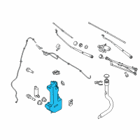 OEM 2016 Ford Transit-350 HD Reservoir Diagram - CK4Z-17618-A