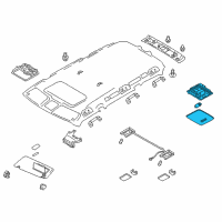 OEM Nissan Armada Lamp Assy-Luggage Lamp Diagram - 26410-1LA0A