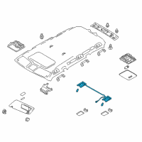 OEM 2022 Nissan Armada Lamp Assy-Personal Diagram - 26460-6JD0A