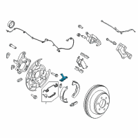 OEM Ford Adjust Lever Diagram - CL3Z-2A638-A