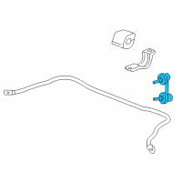 OEM 2011 Honda Civic Link, Right Front Stabilizer Diagram - 51320-SNA-A02