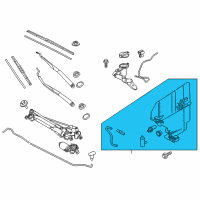 OEM Kia Reservoir & Pump Assembly Diagram - 98610J5000