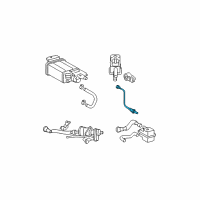 OEM 2007 Toyota Camry Oxygen Sensor Diagram - 89465-06200