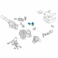 OEM 2017 Toyota 86 Ignition Cylinder Diagram - SU003-02481