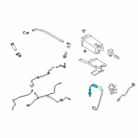 OEM Ford Edge Upper Oxygen Sensor Diagram - 8F9Z-9F472-F