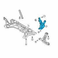 OEM Ford Fiesta Knuckle Diagram - C1BZ-3K185-A