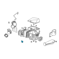 OEM 1998 Buick Century Insulator, Air Cleaner Housing Diagram - 25169725