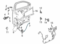 OEM Buick Cable Diagram - 42737655