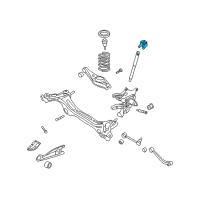 OEM Kia Sedona Bracket-Shock ABSORBER Diagram - 553814D000