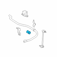 OEM 2005 Lexus ES330 Bush, Stabilizer, Rear Diagram - 48818-21050