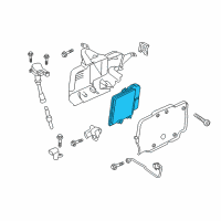 OEM Ford ECM Diagram - FV6Z-12A650-DANP