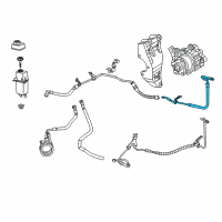 OEM 2015 Ram ProMaster 2500 Line-Power Steering Return Diagram - 68135120AA