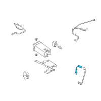 OEM 2010 Ford Fusion Upper Oxygen Sensor Diagram - 7T4Z-9F472-A